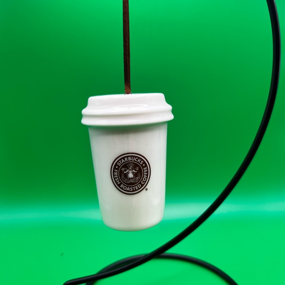 Vintage Starbucks Christmas Ornament - 2011 Throwback Logo